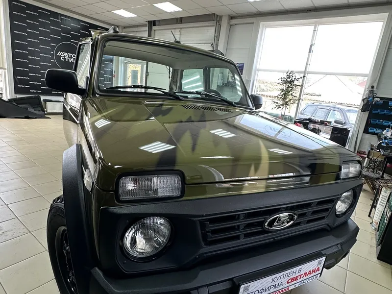 Lada Niva Bronto в студии АвтоСтиль после установки оборудования